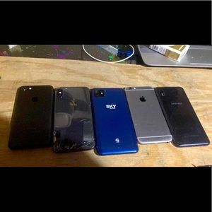 I got 3 iPhone and 2 Samsungs for sale